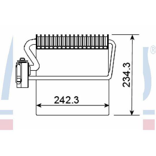 92209 - Evaporator, air conditioning 