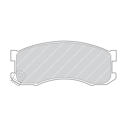 FDB939 - Brake Pad Set, disc brake 