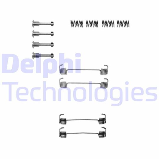 LY1163 - Accessory Kit, parking brake shoes 