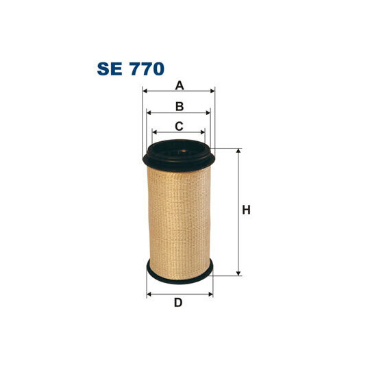 SE 770 - Filter, vevhusventilation 