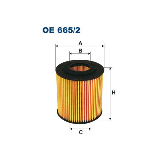 OE 665/2 - Oil filter 