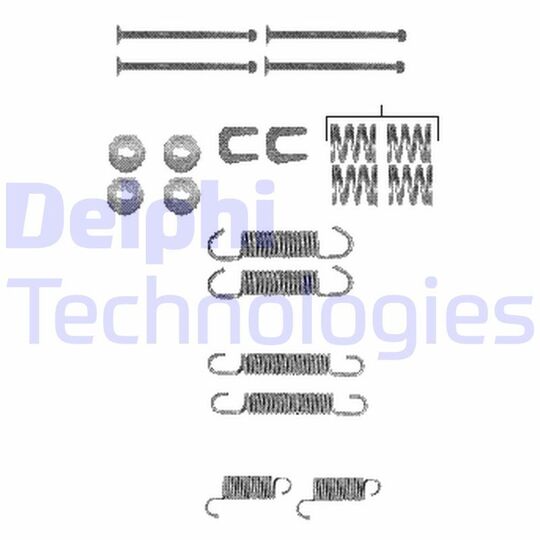LY1347 - Accessory Kit, brake shoes 