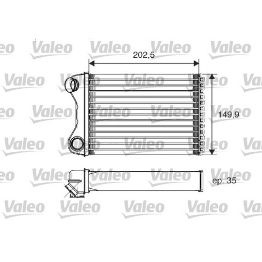 812211 - Heat Exchanger, interior heating 