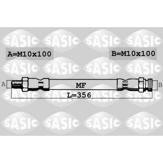 SBH0154 - Brake Hose 