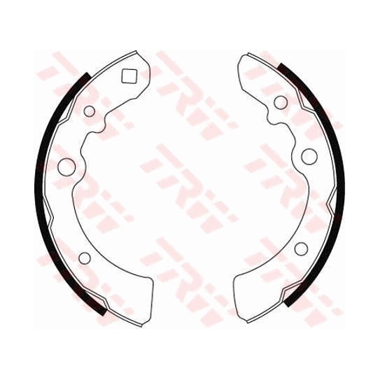 GS8030 - Brake Shoe Set 