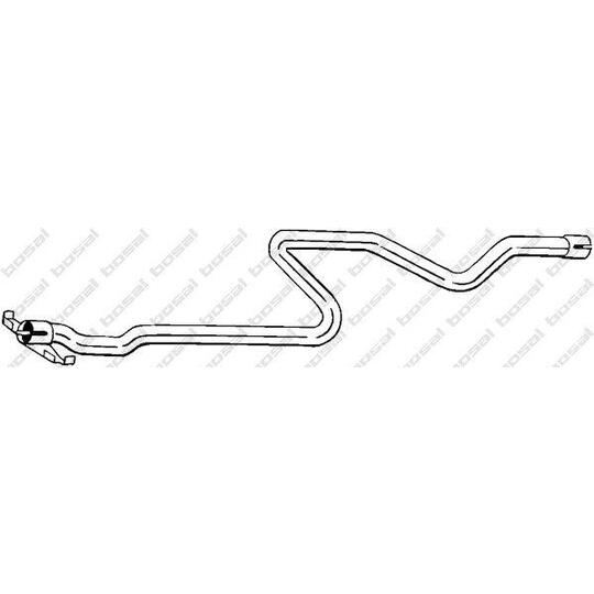 886-021 - Exhaust pipe 