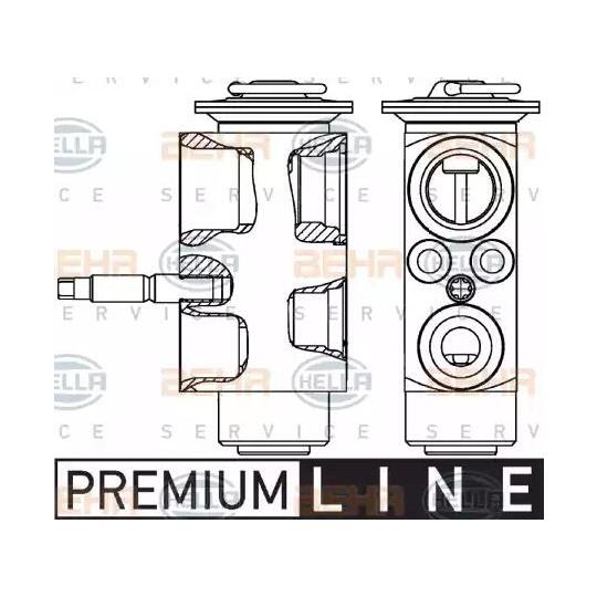 8UW 351 239-601 - Expansion Valve, air conditioning 