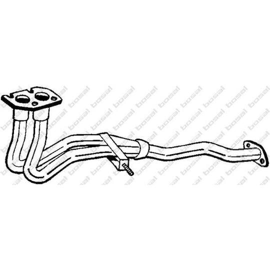 802-433 - Exhaust pipe 