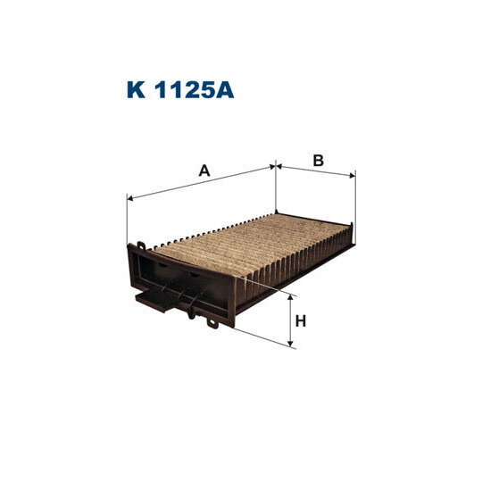 K 1125A - Filter, interior air 