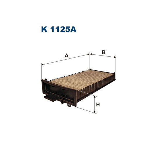 K 1125A - Suodatin, sisäilma 