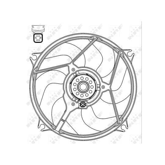 47069 - Fan, radiator 