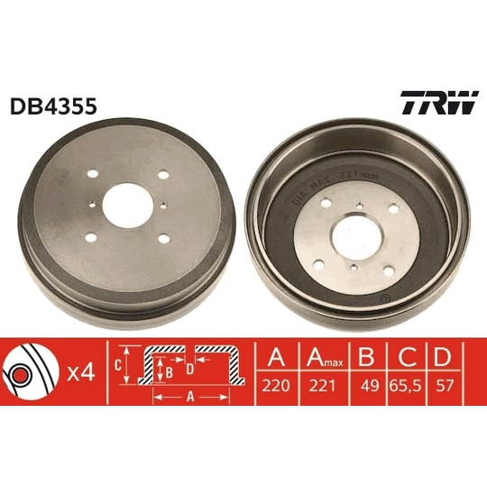 DB4355 - Piduritrummel 