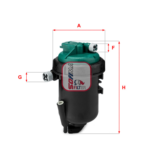 S 5181 GC - Kütusefilter 