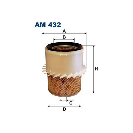 AM 432 - Air filter 