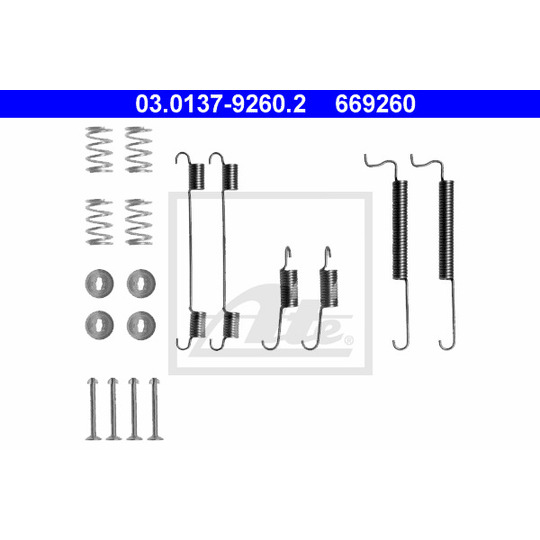 03.0137-9260.2 - Accessory Kit, brake shoes 