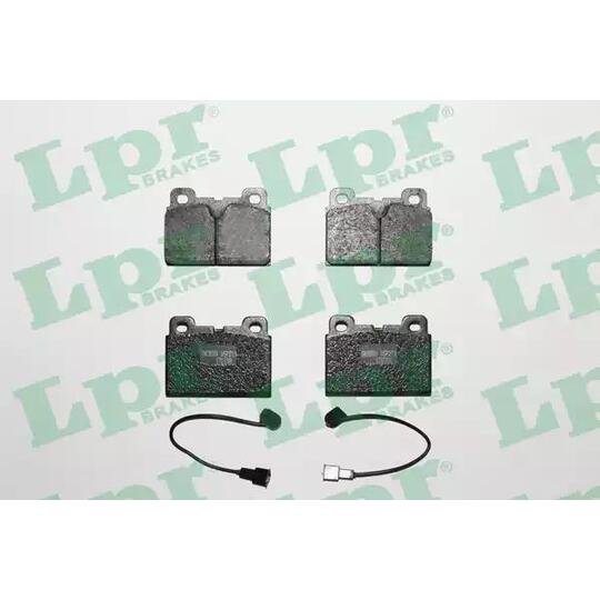 05P219 - Brake Pad Set, disc brake 