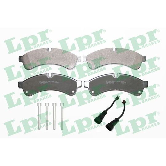 05P1461A - Brake Pad Set, disc brake 