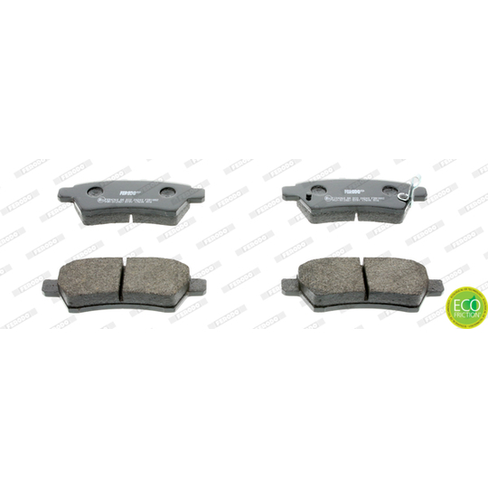 FDB1882 - Brake Pad Set, disc brake 