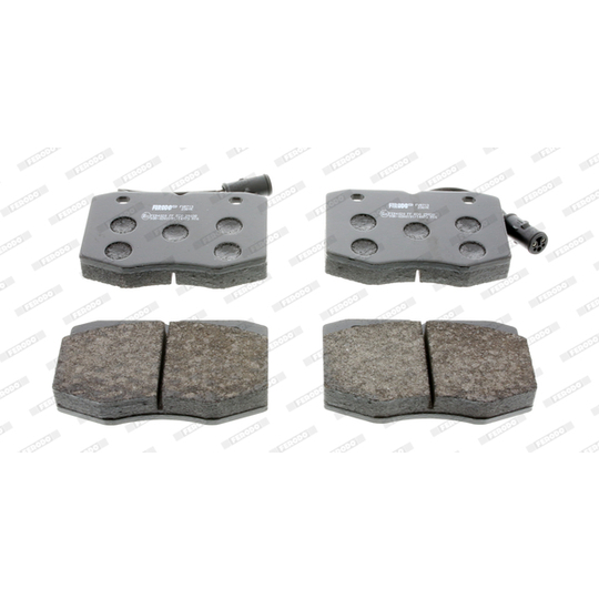 FVR713 - Brake Pad Set, disc brake 