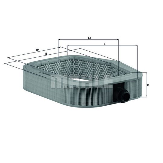 LX 990 - Air filter 