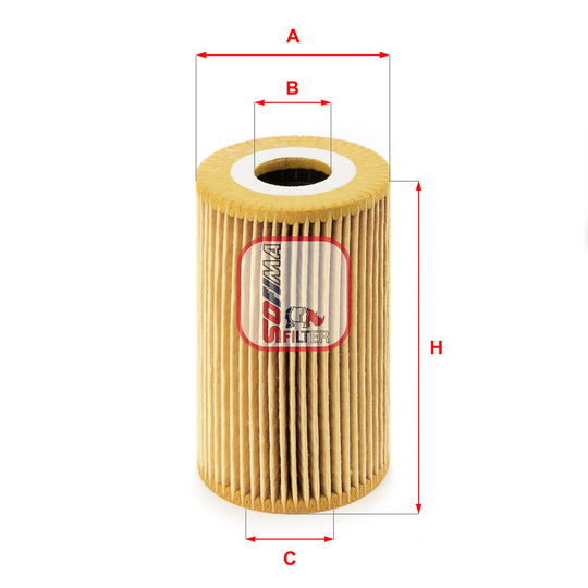 S 5008 PE - Oil filter 