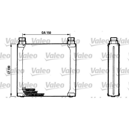 816748 - Oil Cooler, engine oil 