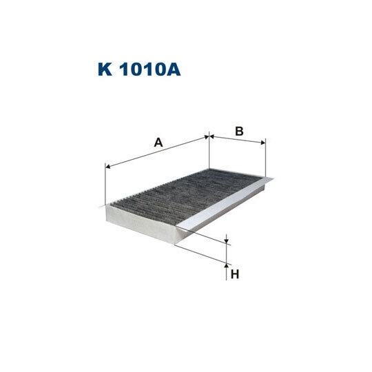 K 1010A - Filter, kupéventilation 