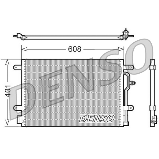 DCN02011 - Lauhdutin, ilmastointilaite 