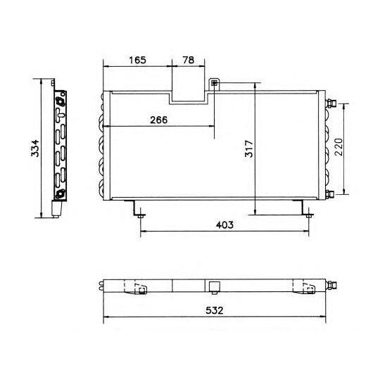 35376 - Kondensor, klimatanläggning 