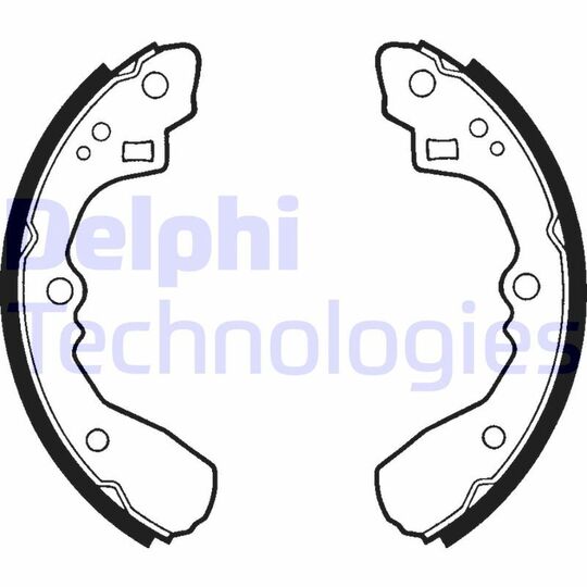 LS1326 - Brake Shoe Set 