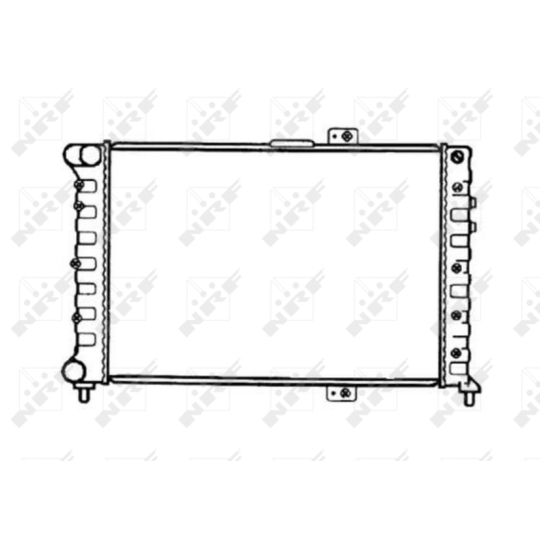 53241 - Radiator, engine cooling 