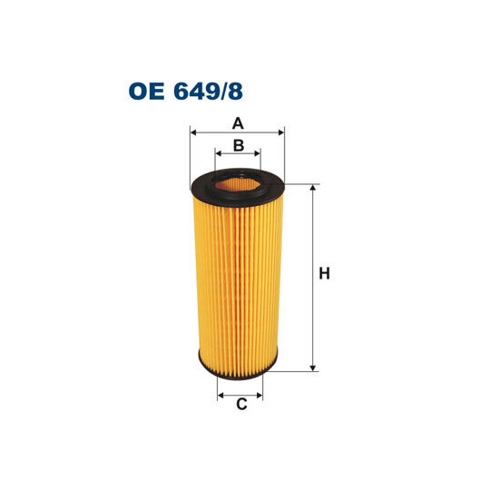 OE 649/8 - Oil filter 