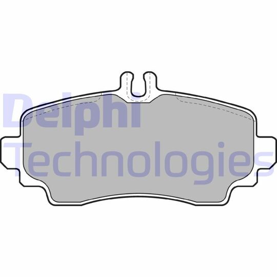 LP1401 - Brake Pad Set, disc brake 