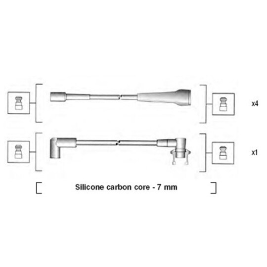 941145420739 - Ignition Cable Kit 