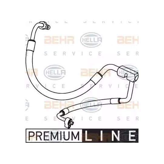 9GS 351 337-041 - High Pressure Line, air conditioning 