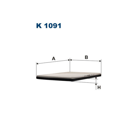K 1091 - Filter, interior air 