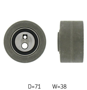 VKM 23304 - Deflection/Guide Pulley, timing belt 
