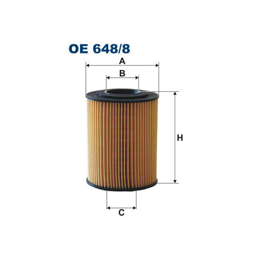 OE 648/8 - Oil filter 