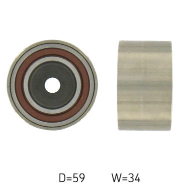 VKM 21302 - Deflection/Guide Pulley, timing belt 