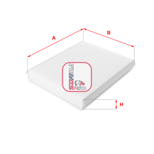 S 3040 C - Filter, interior air 