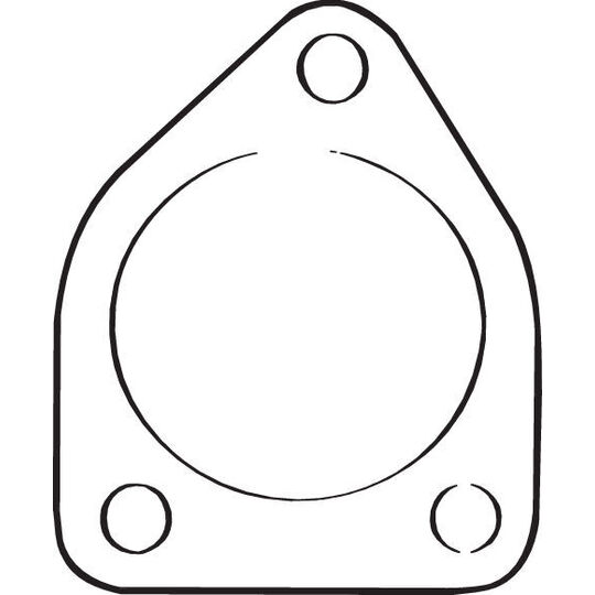 256-509 - Gasket, exhaust pipe 