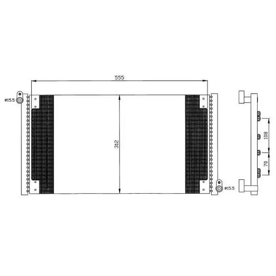 35497 - Condenser, air conditioning 