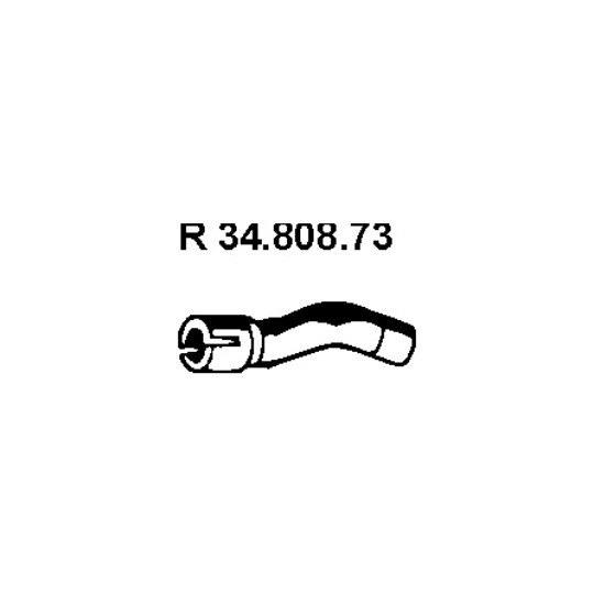 34.808.73 - Exhaust pipe 