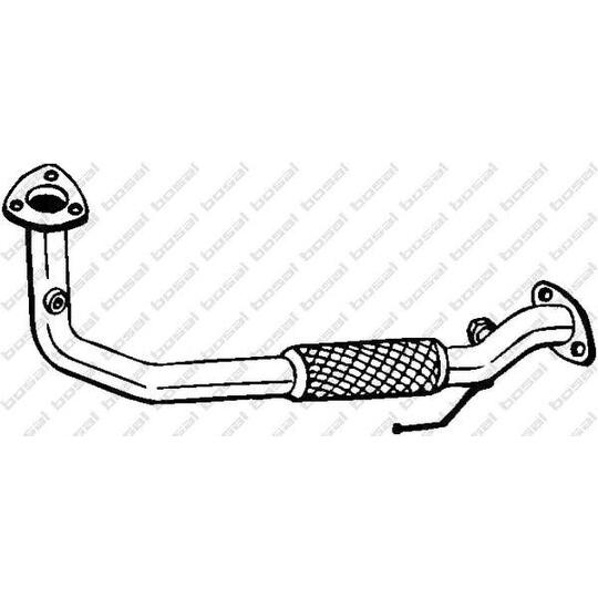 836-257 - Exhaust pipe 