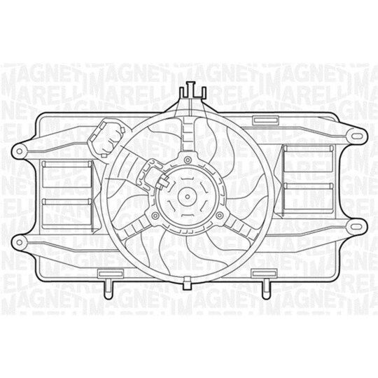 069422023010 - Ventilaator, mootorijahutus 