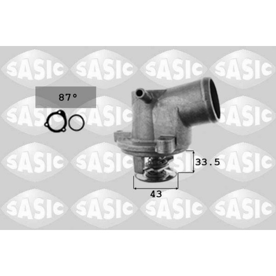 9000092 - Thermostat, coolant 