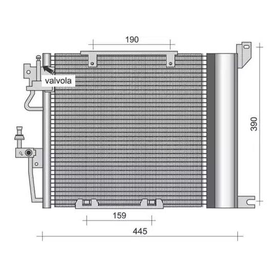 350203256000 - Condenser, air conditioning 