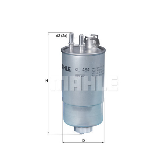 KL 484 - Fuel filter 