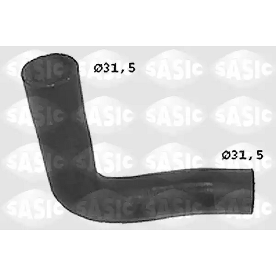 SWH0377 - Radiator Hose 