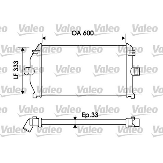 817924 - Intercooler, charger 